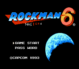 Rockman 6 - Master X